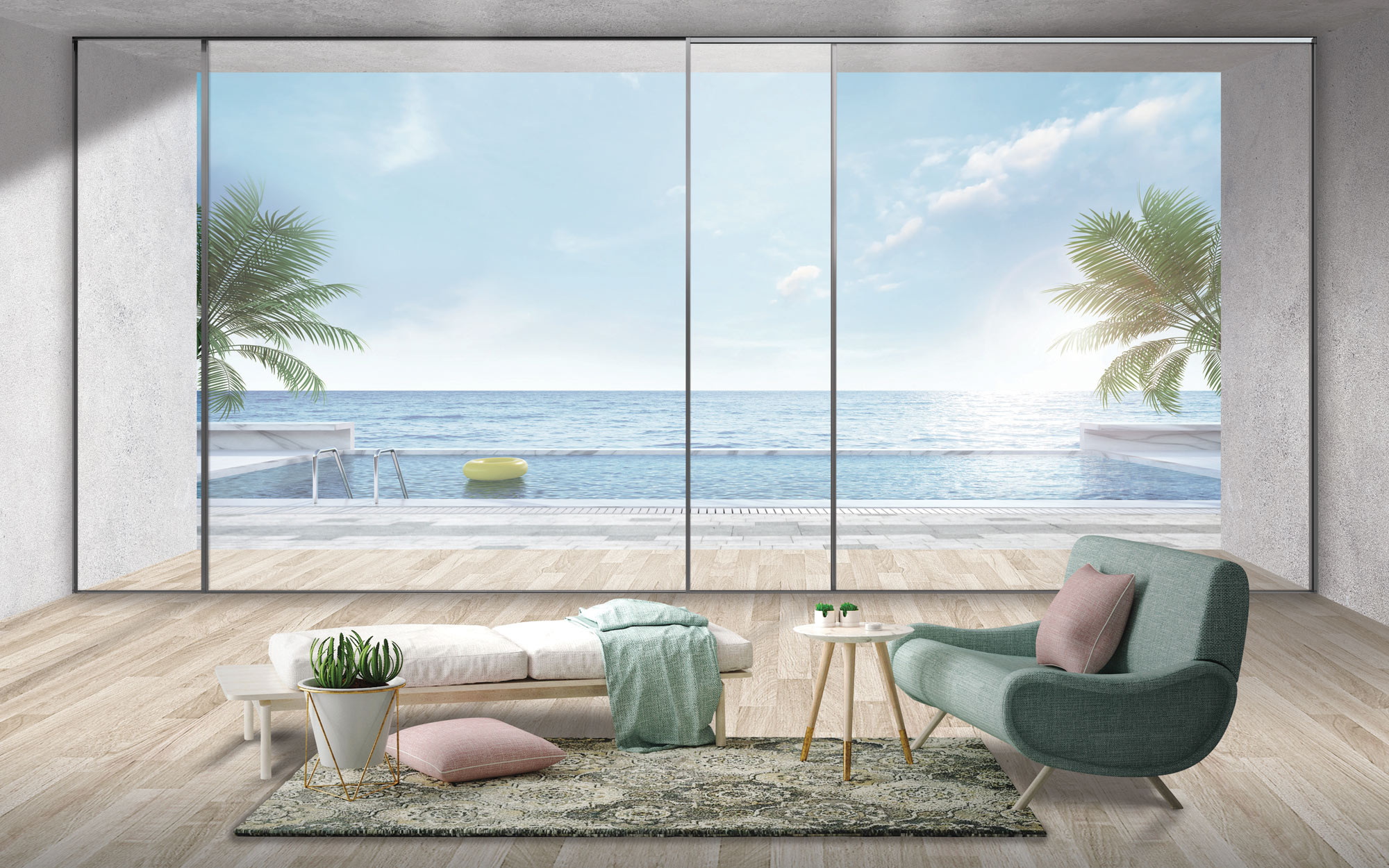 Balconeras de aluminio